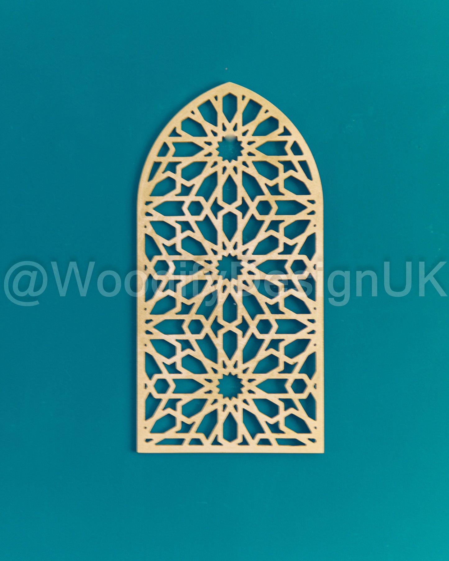 Mehraab Wall Art, geometric Wall Art, Alhambra Wood Panel.